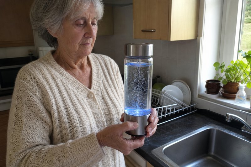 Première utilisation de la bouteille dans la cuisine
