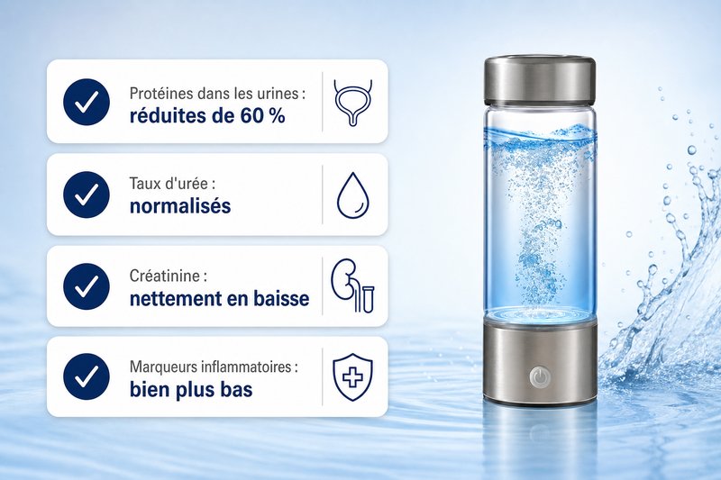 Marqueurs améliorés après trente jours