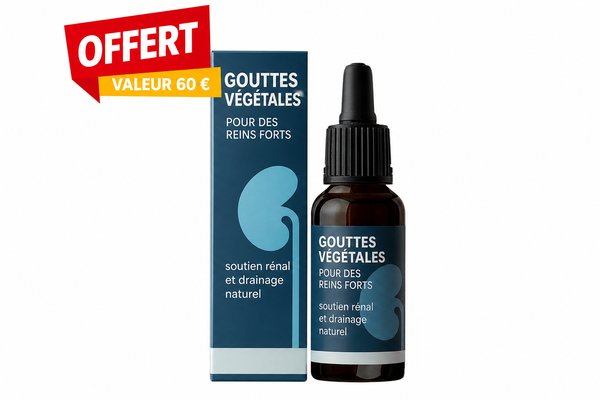 Gouttes végétales rénales